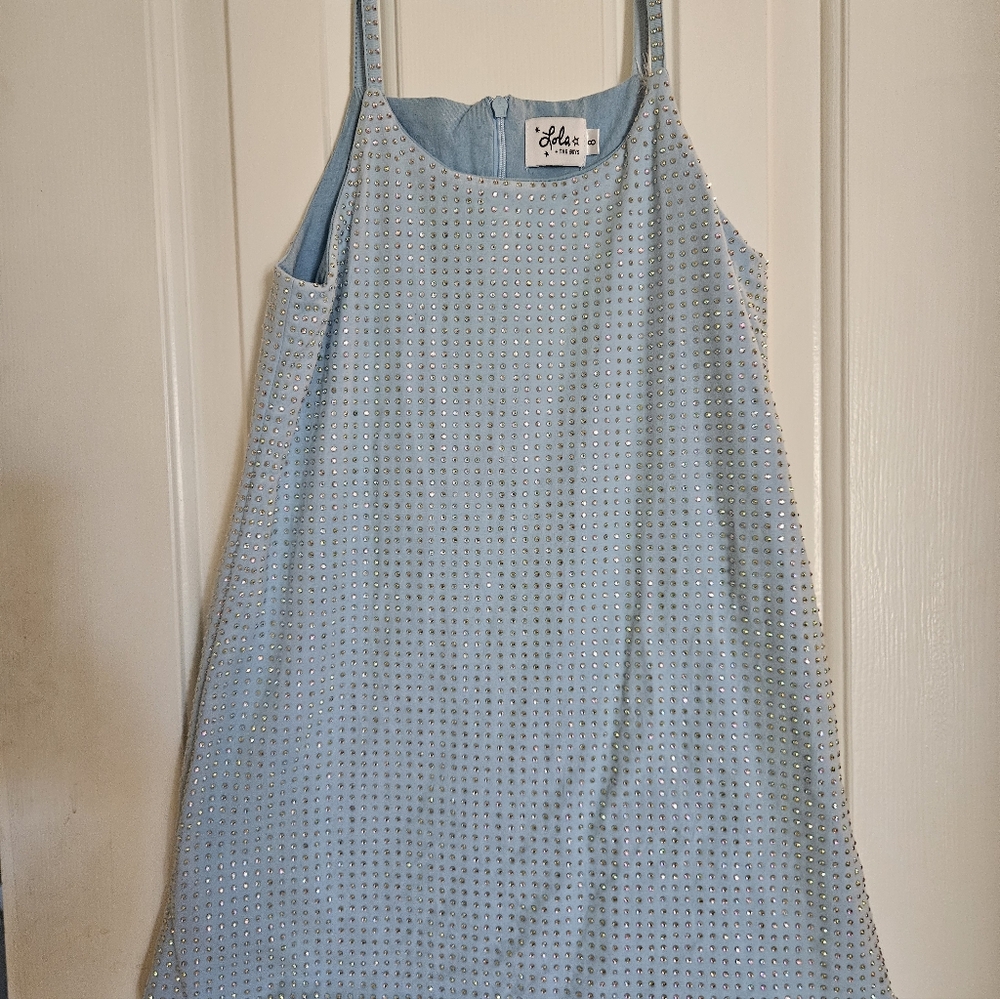 Lola And The Boys. Mini Slip Dress